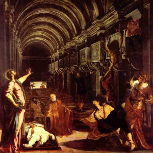 Tintoretto il rirovamento delle relkiqie